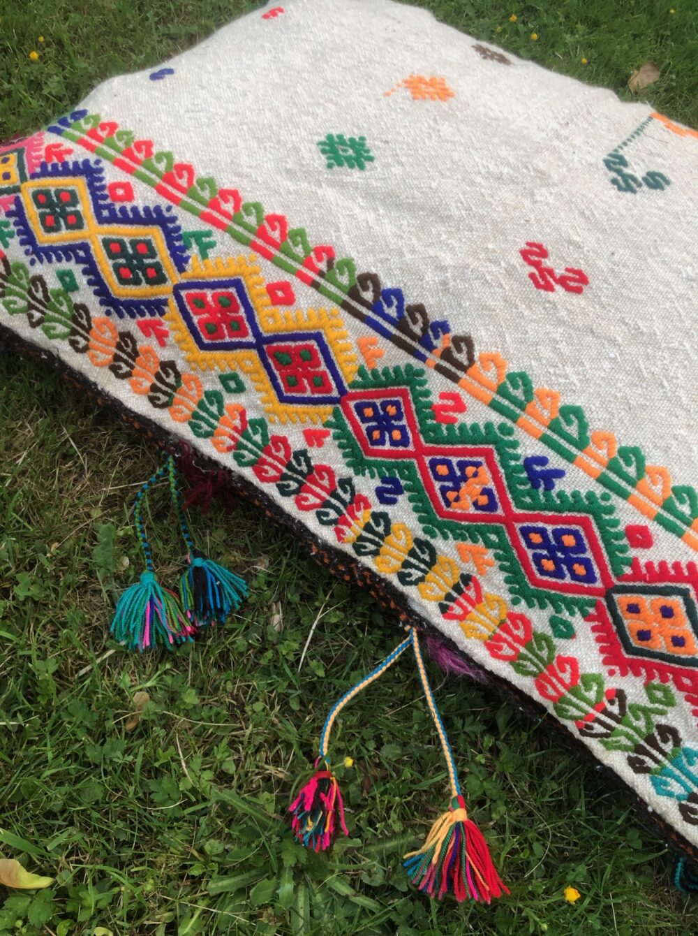 Grand coussin de sol Afghan – Image 7