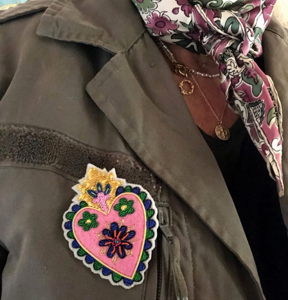 Broche Cœur Sacré – Image 2