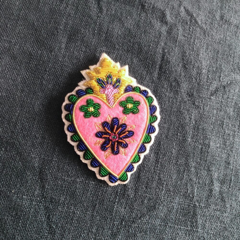 Broche Cœur Sacré – Image 7
