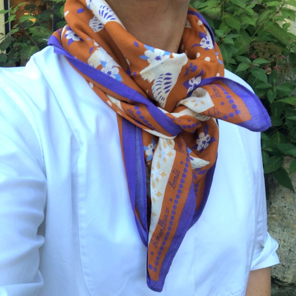 Foulard Ancolie – Image 3