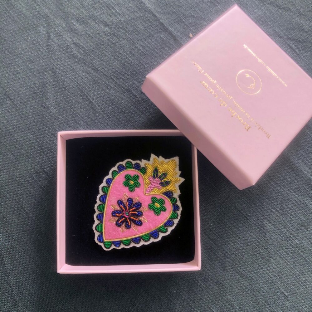 Broche Cœur Sacré – Image 3