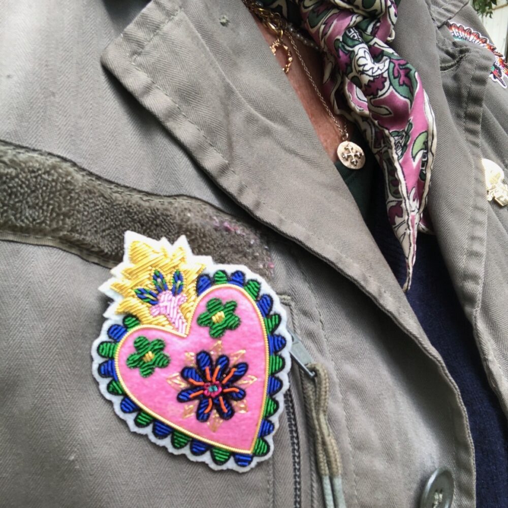 Broche Cœur Sacré – Image 5