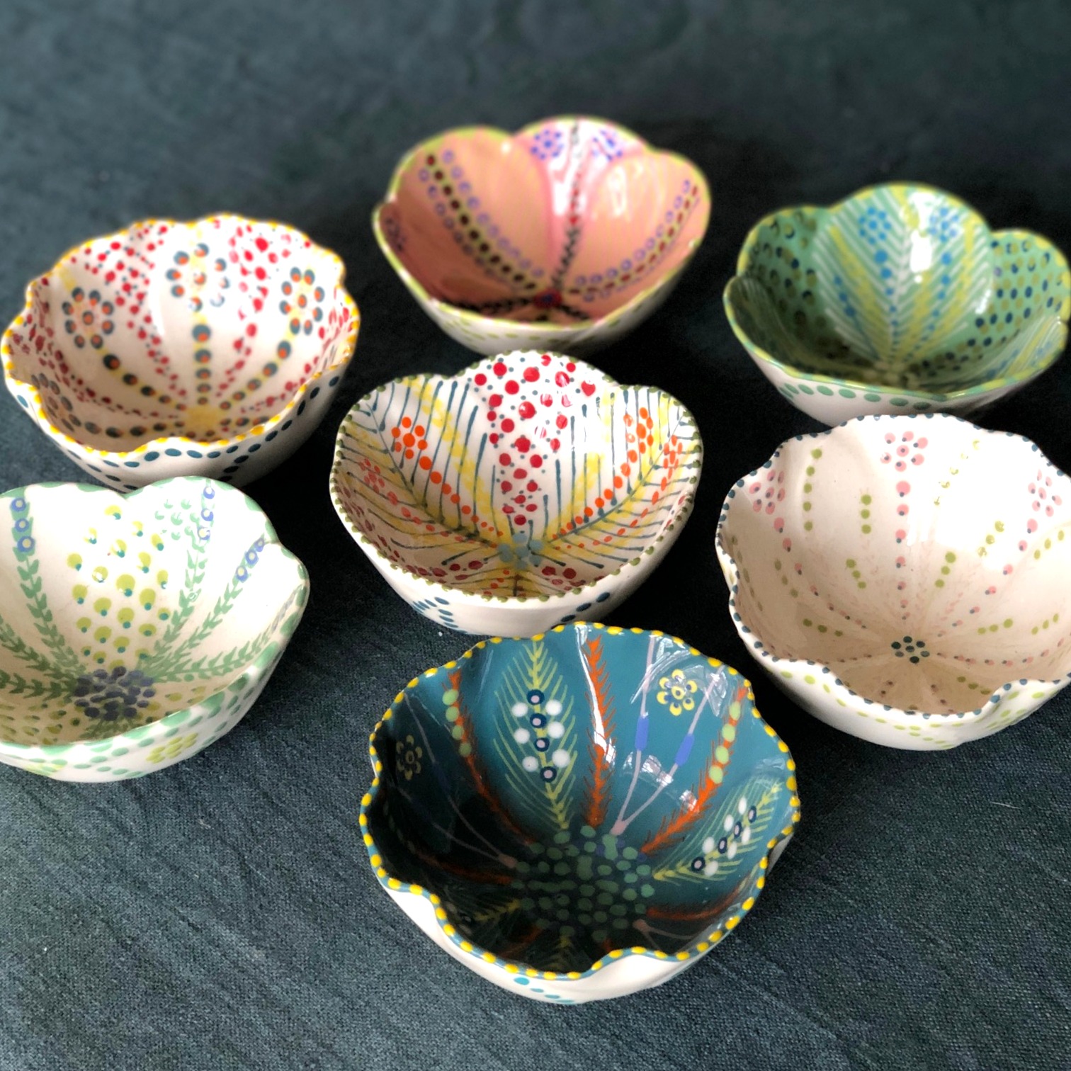 Coupelles festonnées Hope