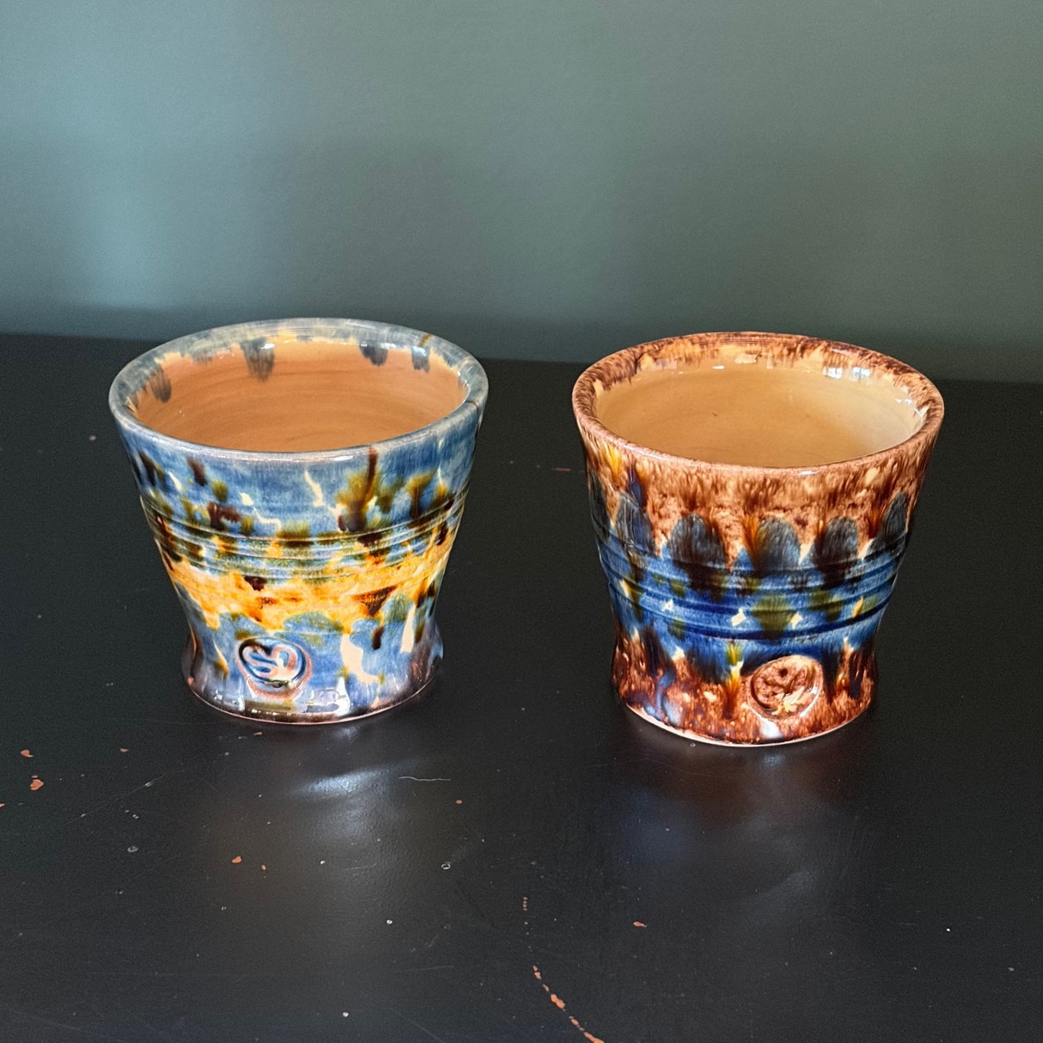 Tasses à café terre vernissée – Image 3