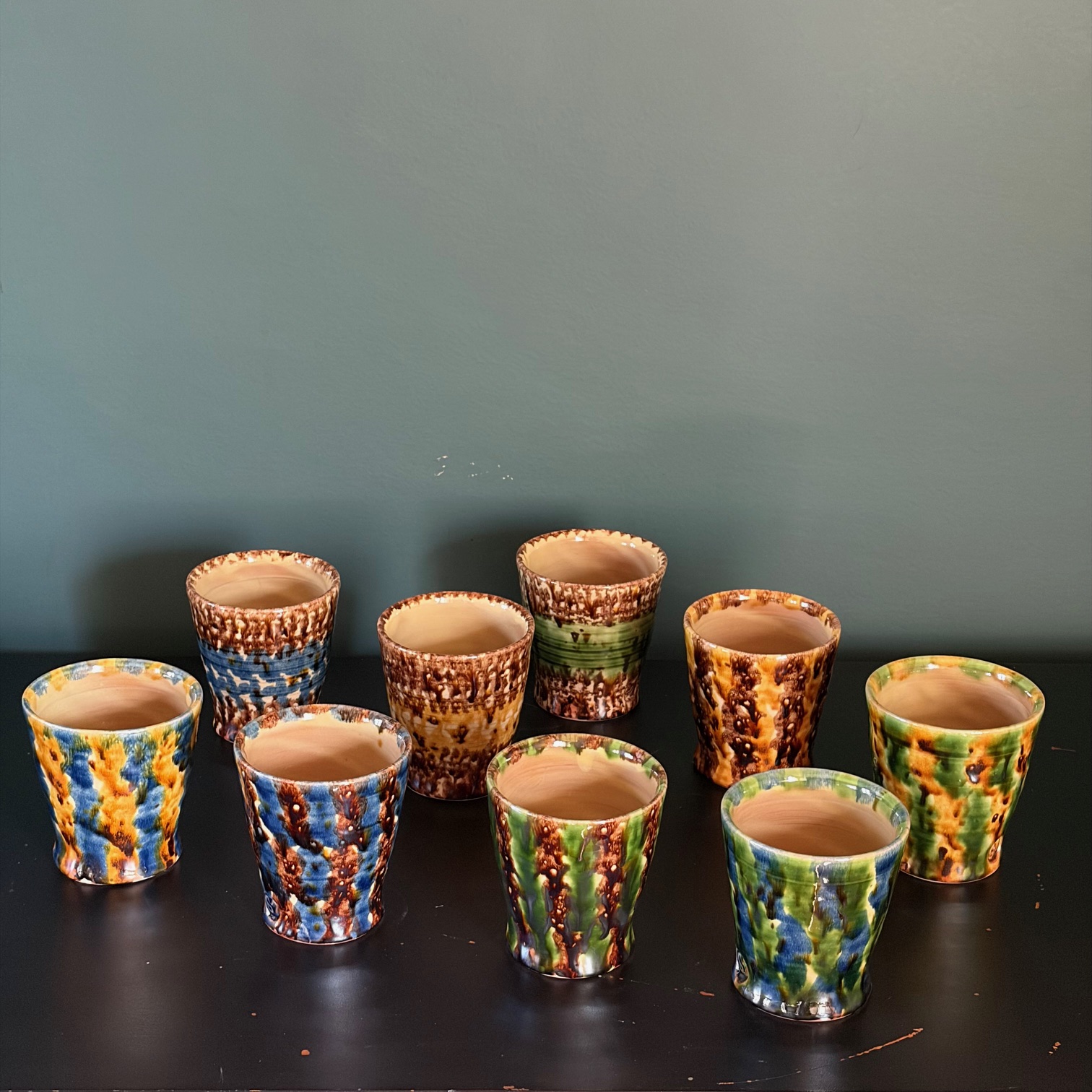 Tasses vernissées GM