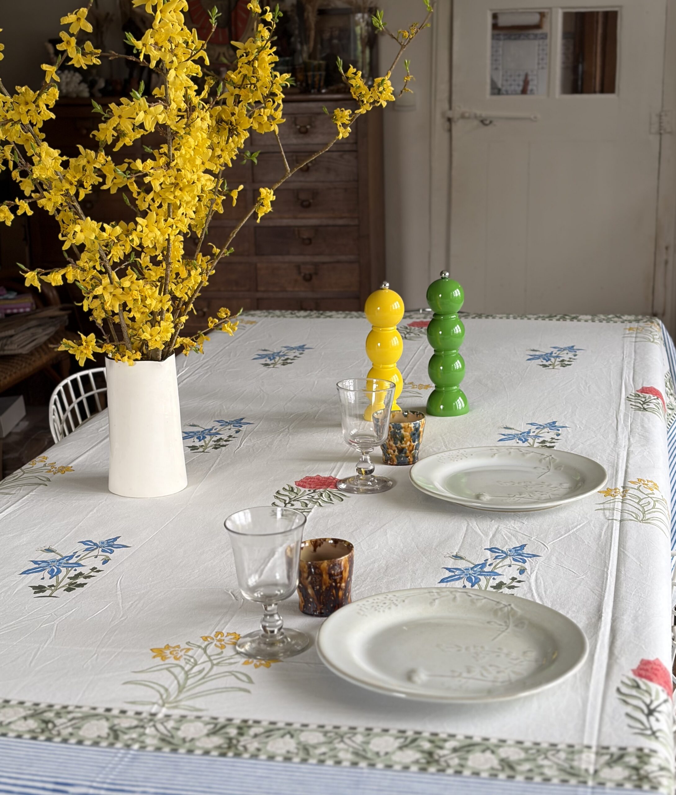 Nappe Studio7Avril Petites fleurs